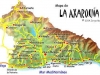 Lageplan La Axarquia