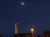 Leuchtturm bei Vollmond